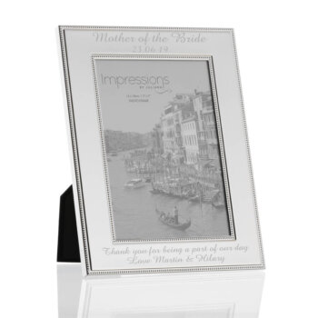 5 x 7 Beaded photo frame
