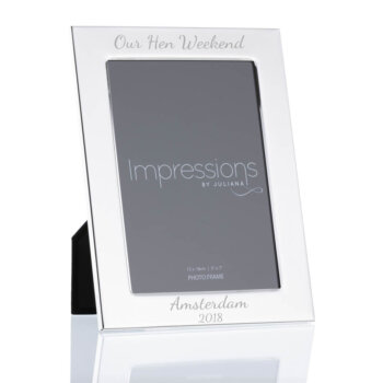 5 x 7 Silver Flat Edge Frame