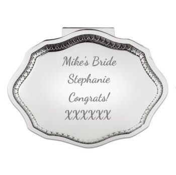 Trinket Jewelry Box Scalloped Lid Wedding