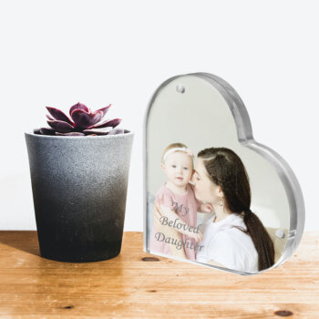 Acrylic Heart Frame
