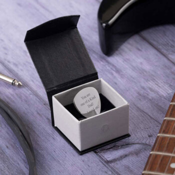 One of a Kind dad Plectrum in Magnetic Box