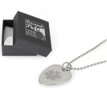 Medical ICE Plectrum ball chain Necklace